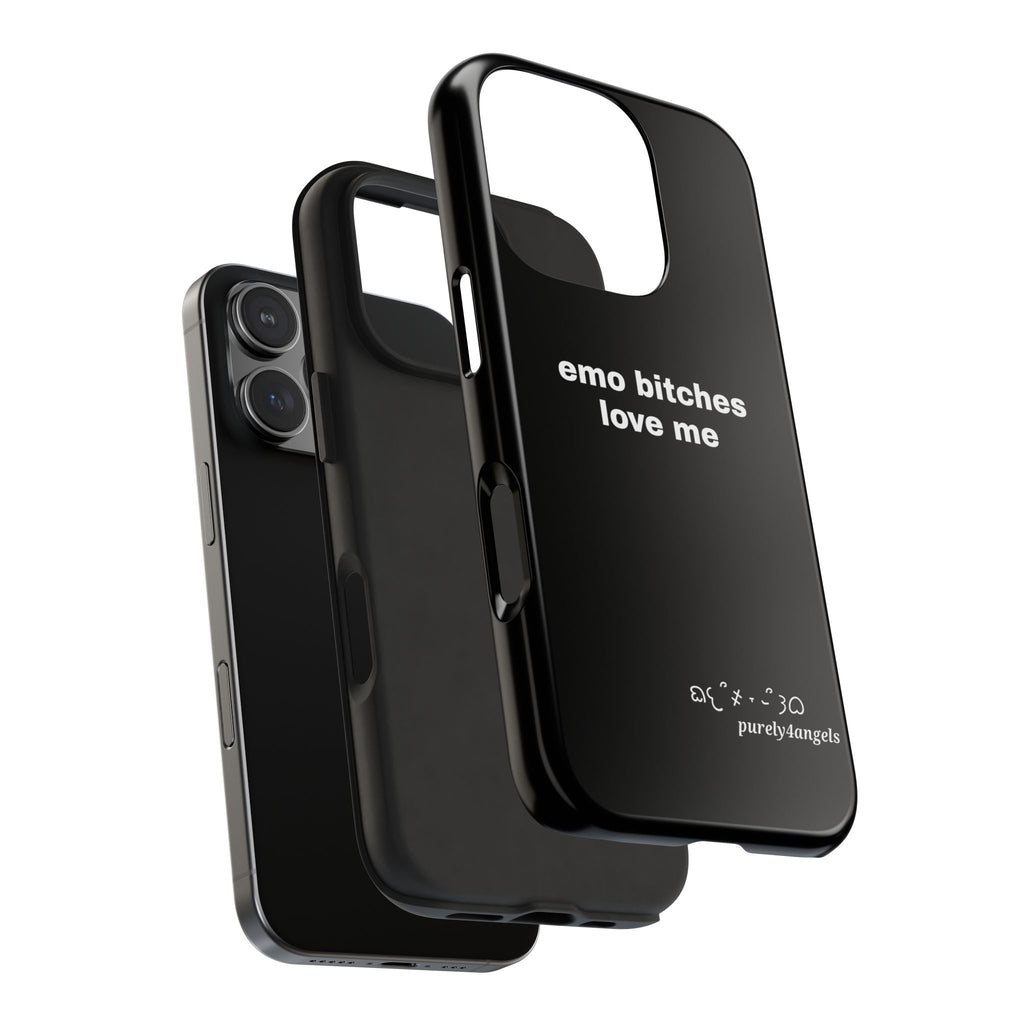 Emo Bitches Love Me Tough Phone Cases