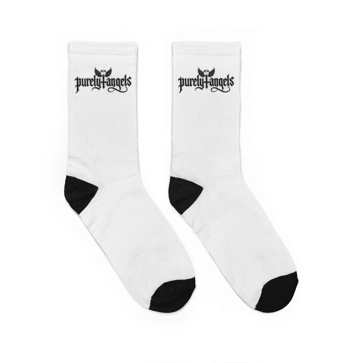 Purely Angels Unisex Padded Crew Socks