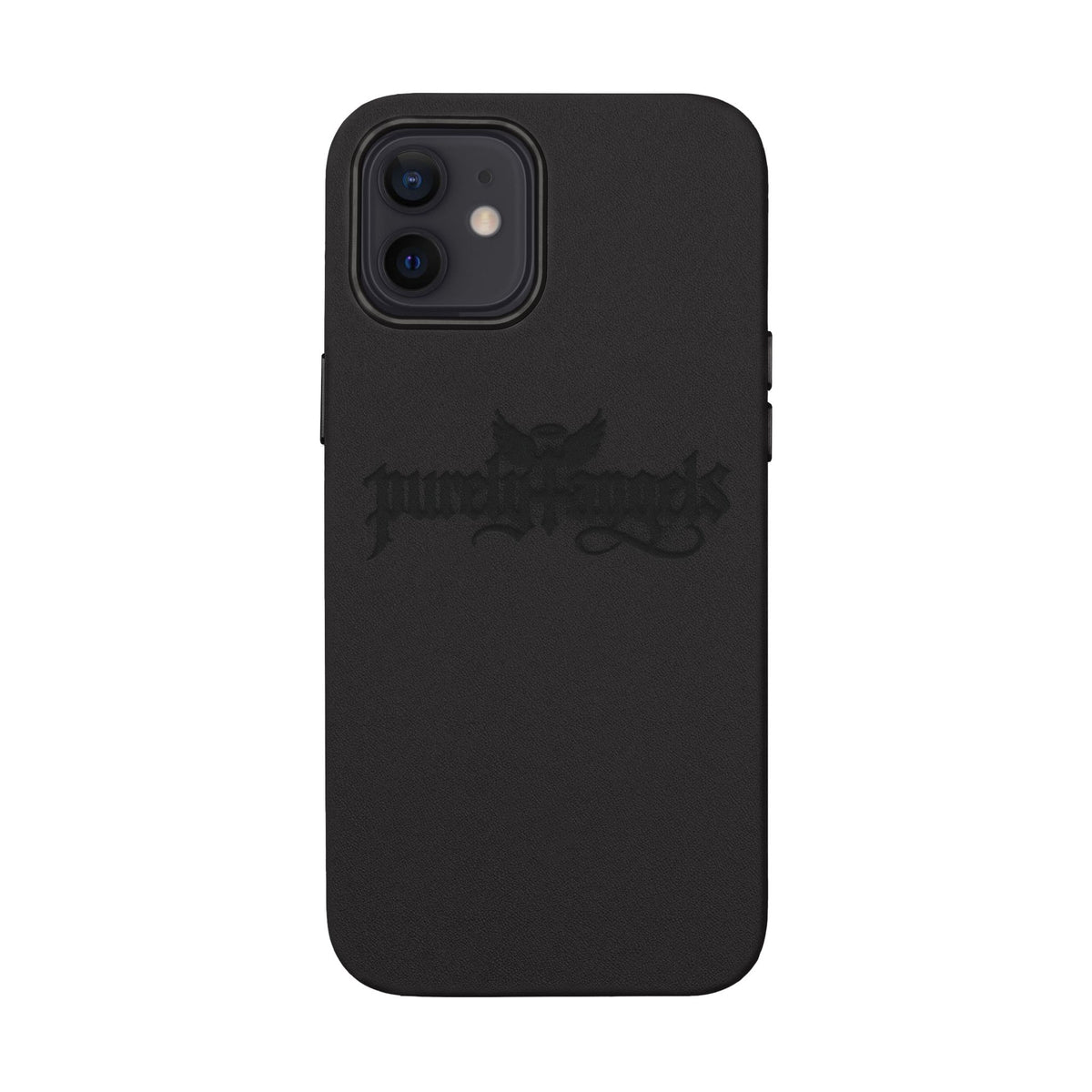 Purely4angels Engraved PU Leather Phone Case