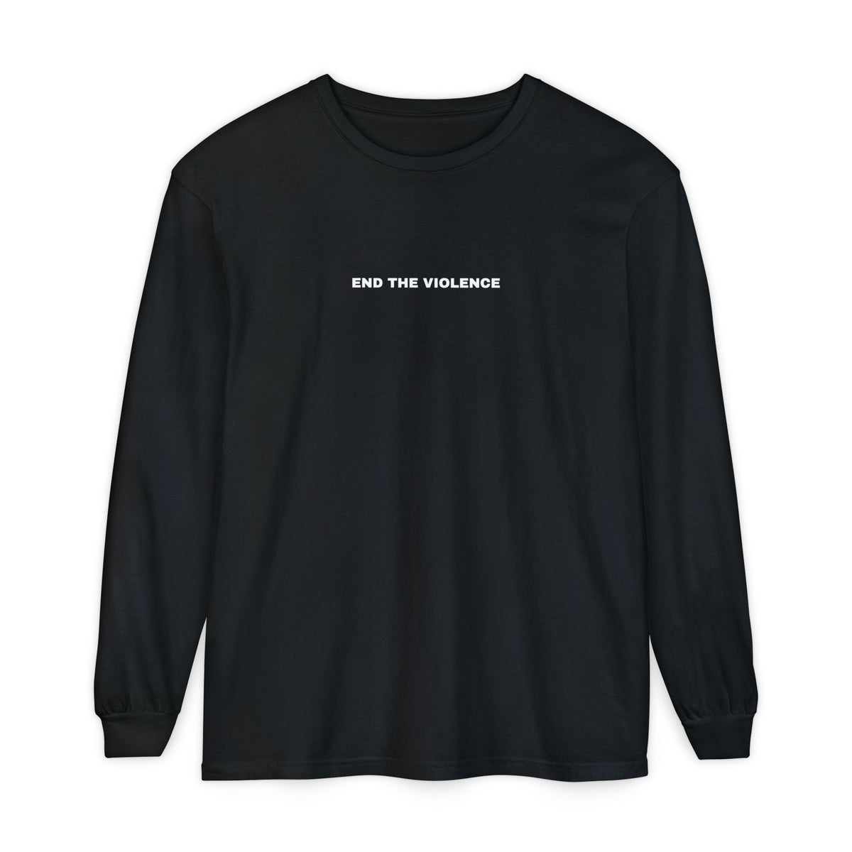 End The Violence Long Sleeve Tee