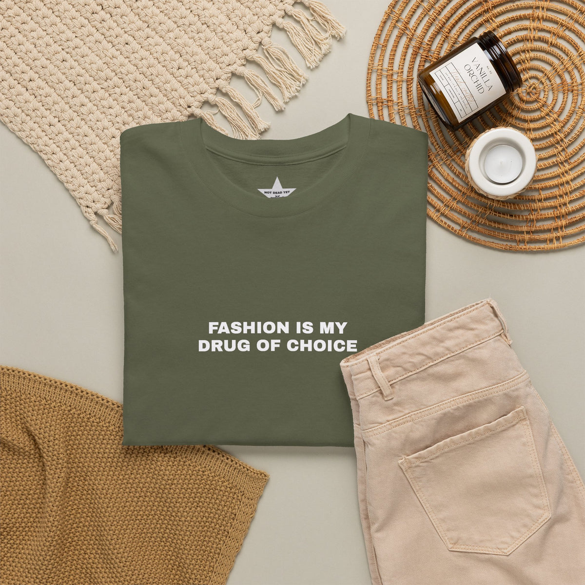 Fashion Is My Drug Of Choice Tee