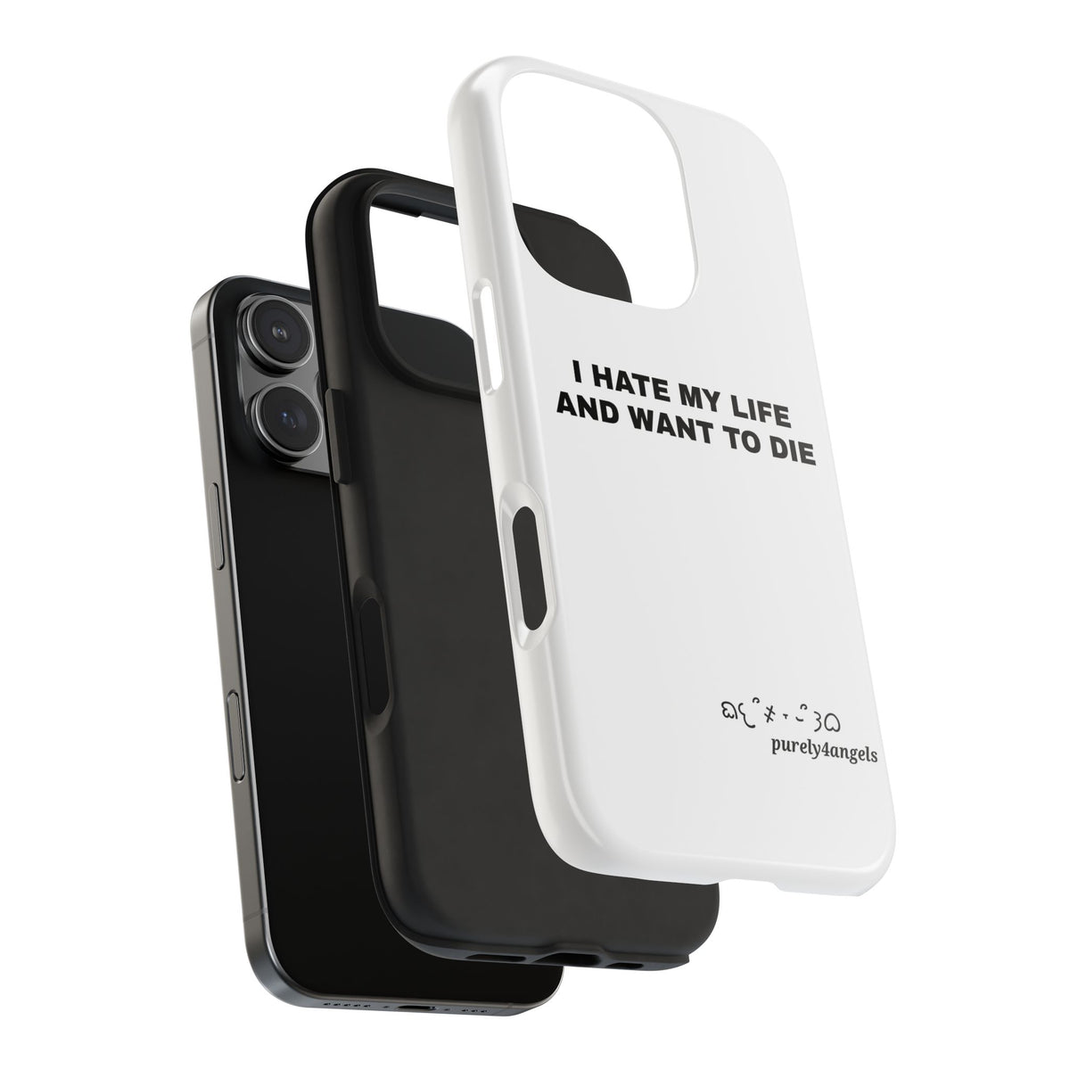 Hate My Life Tough Phone Cases