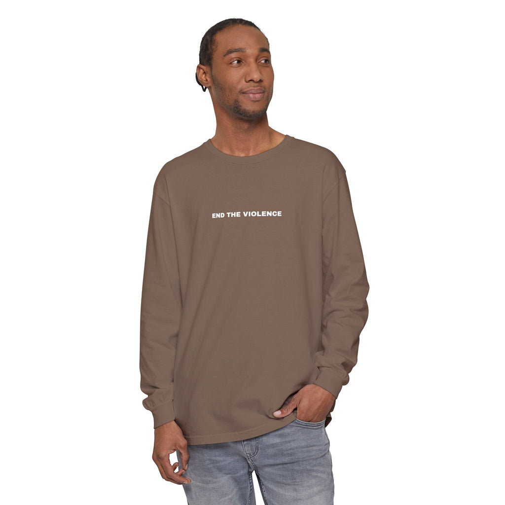End The Violence Long Sleeve Tee