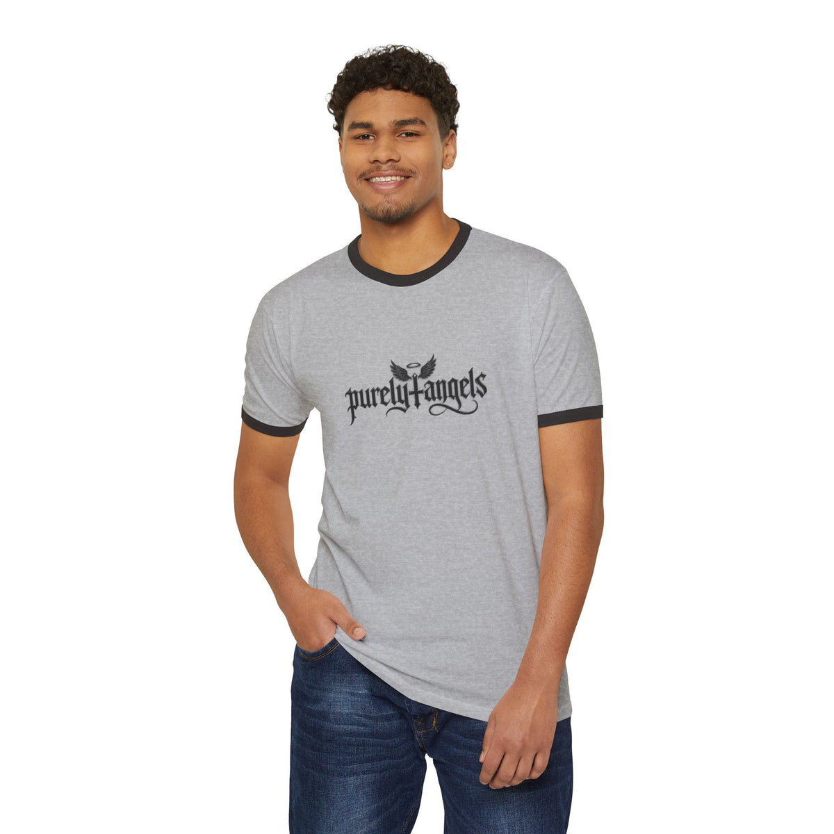 Purely Angels Ringer Tee