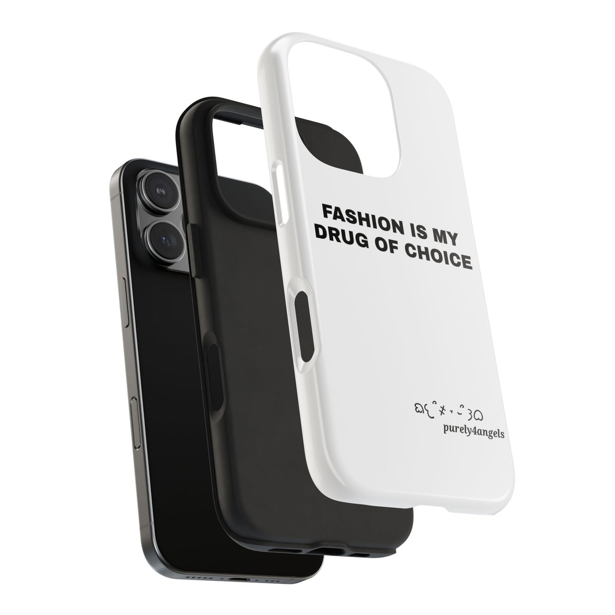 Fashion Is My Drug Of Choice Tough Phone Cases