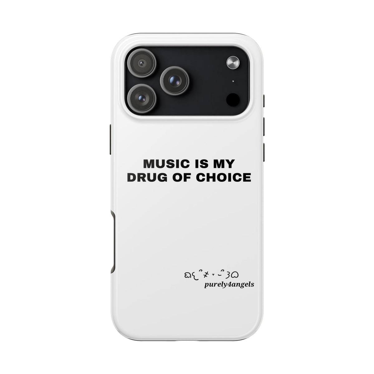 Music Is My Drug Of Choice Tough Phone Cases