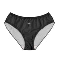 Cross Lace Trim Panty