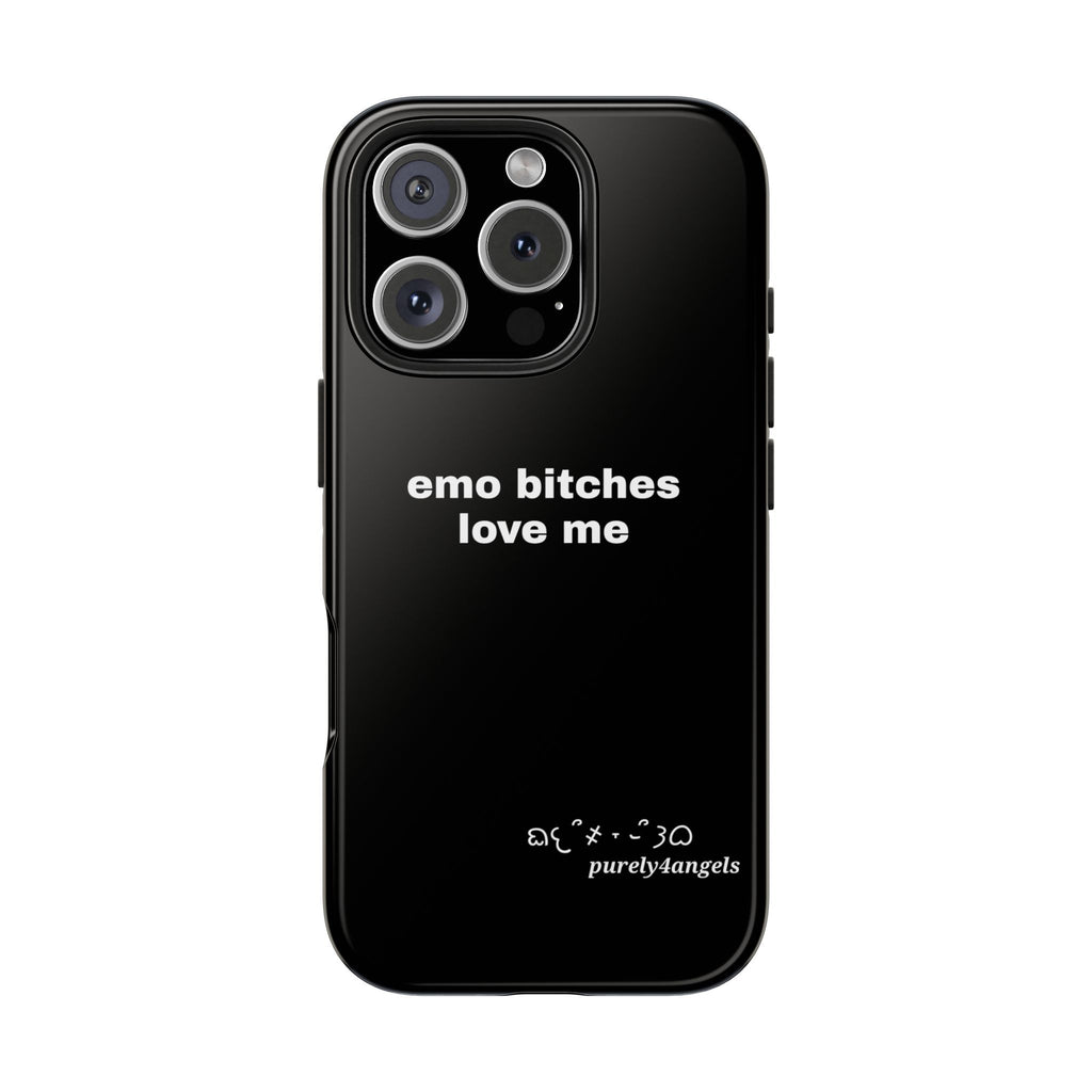 Emo Bitches Love Me Tough Phone Cases