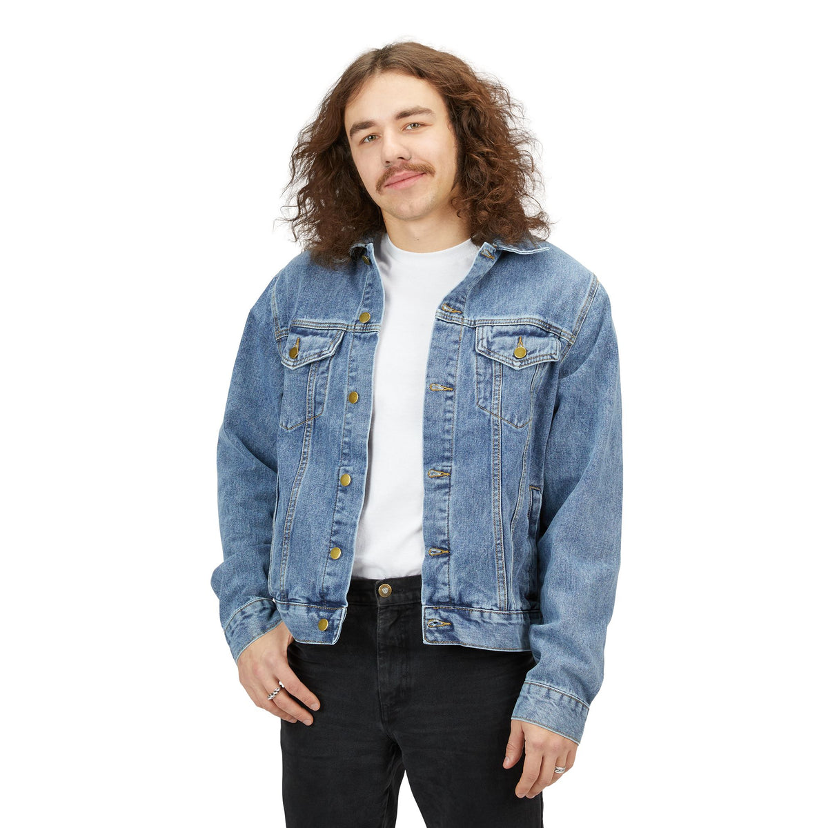 'purely4angels' Men's Denim Jacket