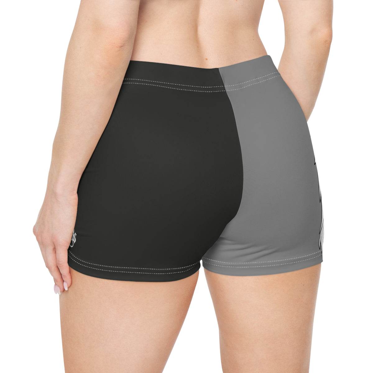 Devilish Baby Graphic Women's Shorts