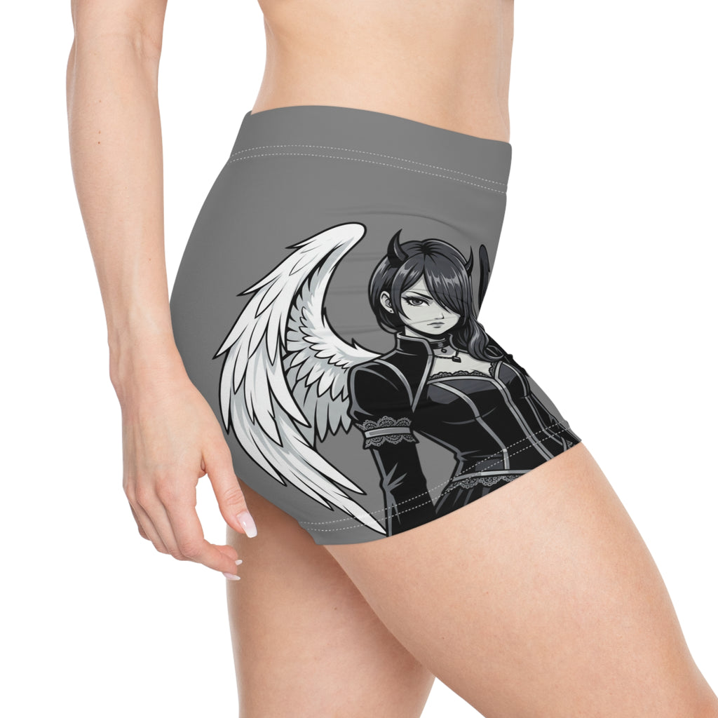 Devilish Baby Graphic Women's Shorts
