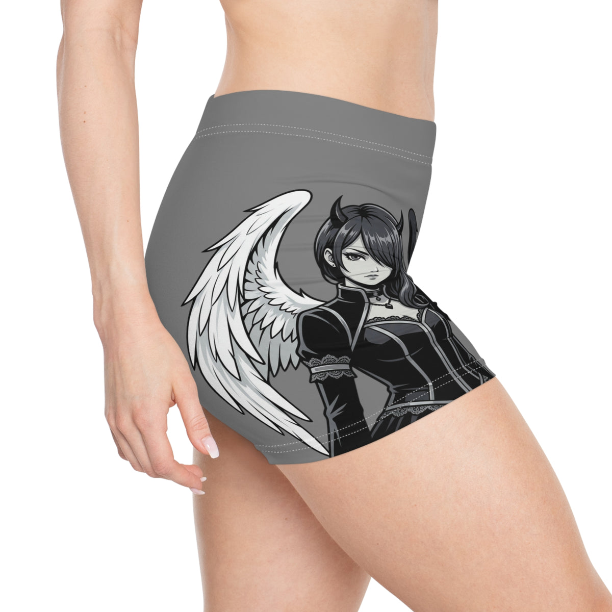 Devilish Baby Graphic Women's Shorts