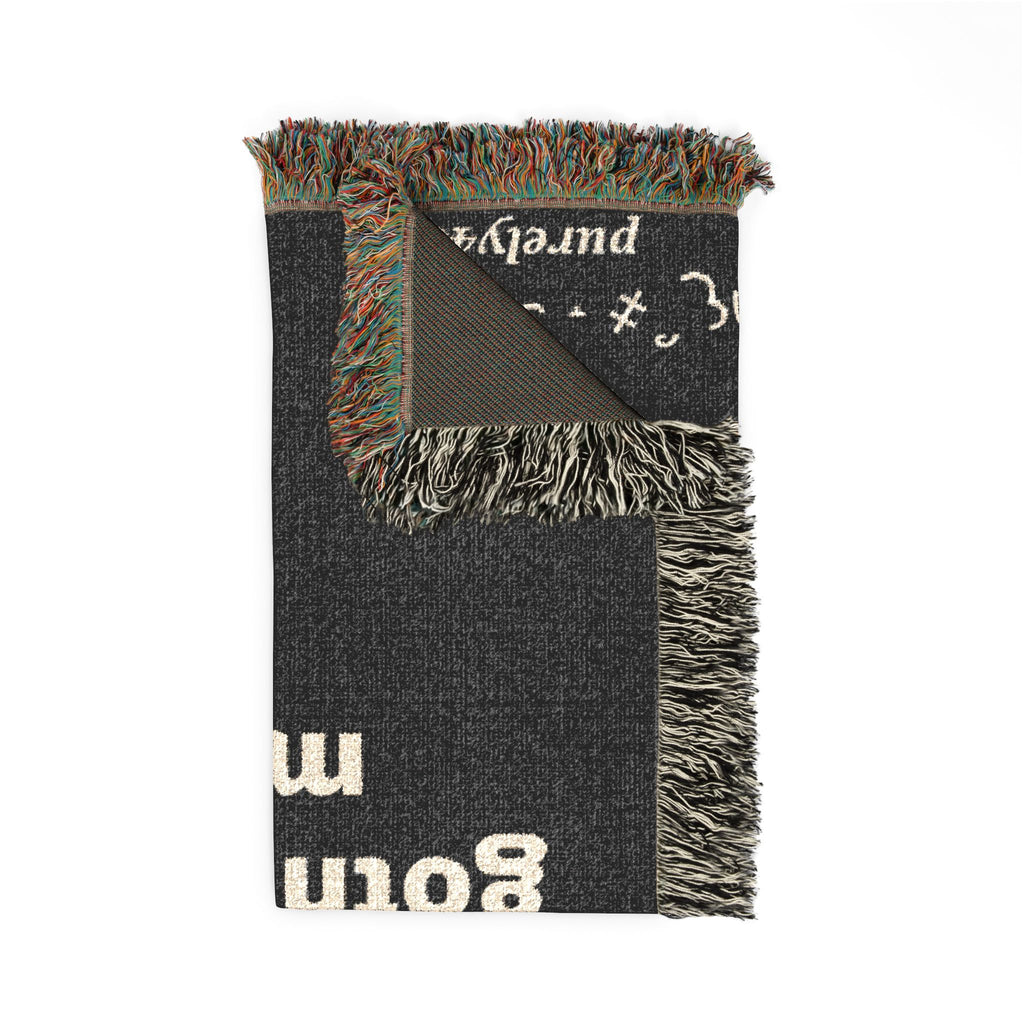 Goth Girls Have More Fun Woven Throw Blanket