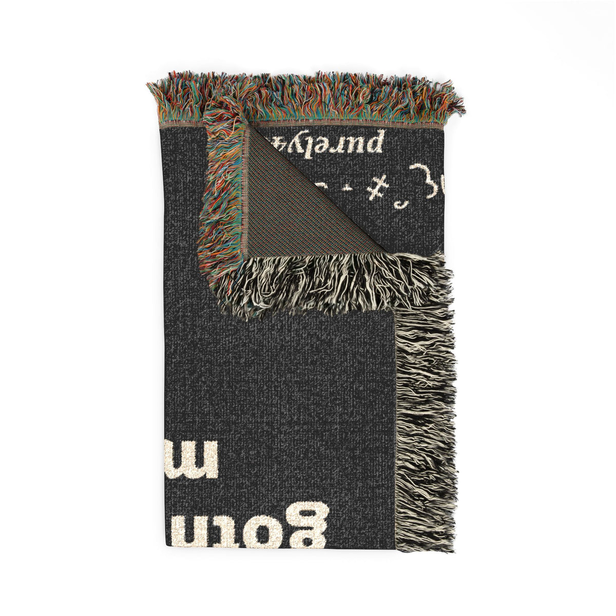 Goth Girls Have More Fun Woven Throw Blanket