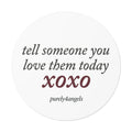 'xoxo' Vinyl Sticker