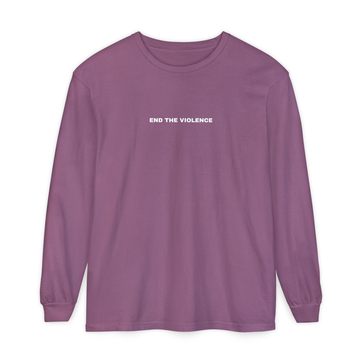 End The Violence Long Sleeve Tee