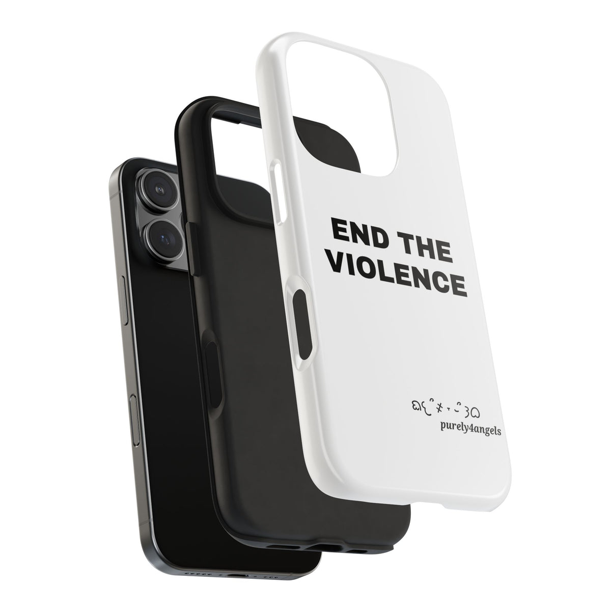 End The Violence Tough Phone Cases