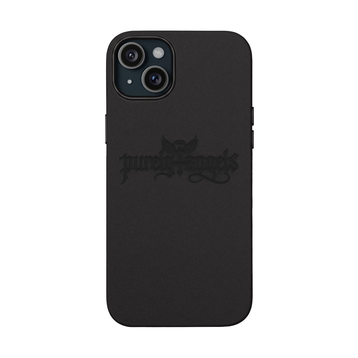 Purely4angels Engraved PU Leather Phone Case