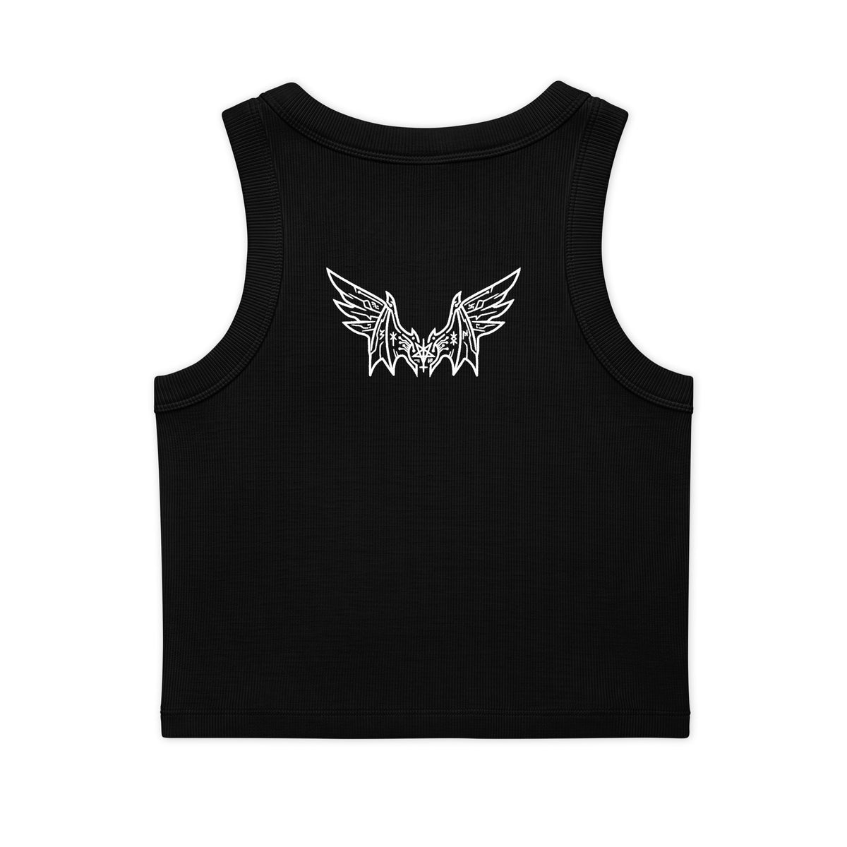 UR WIFE Organic Cropped Ribbed Tank