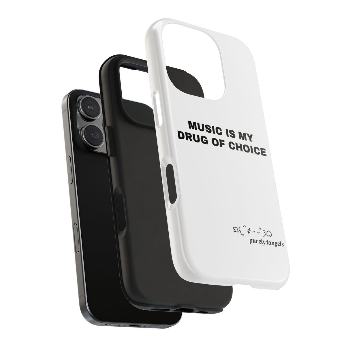 Music Is My Drug Of Choice Tough Phone Cases