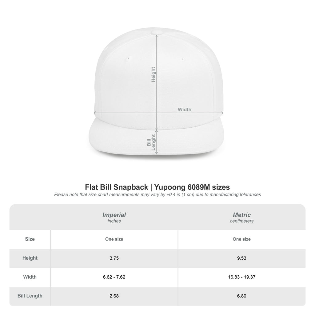 Purely Angels Embroidered Snapback Hat