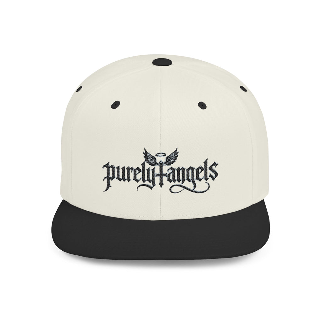 Purely Angels Embroidered Snapback Hat