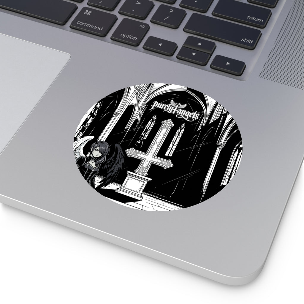 'purely4angels' Vinyl Sticker