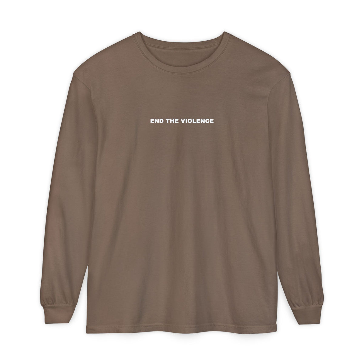 End The Violence Long Sleeve Tee
