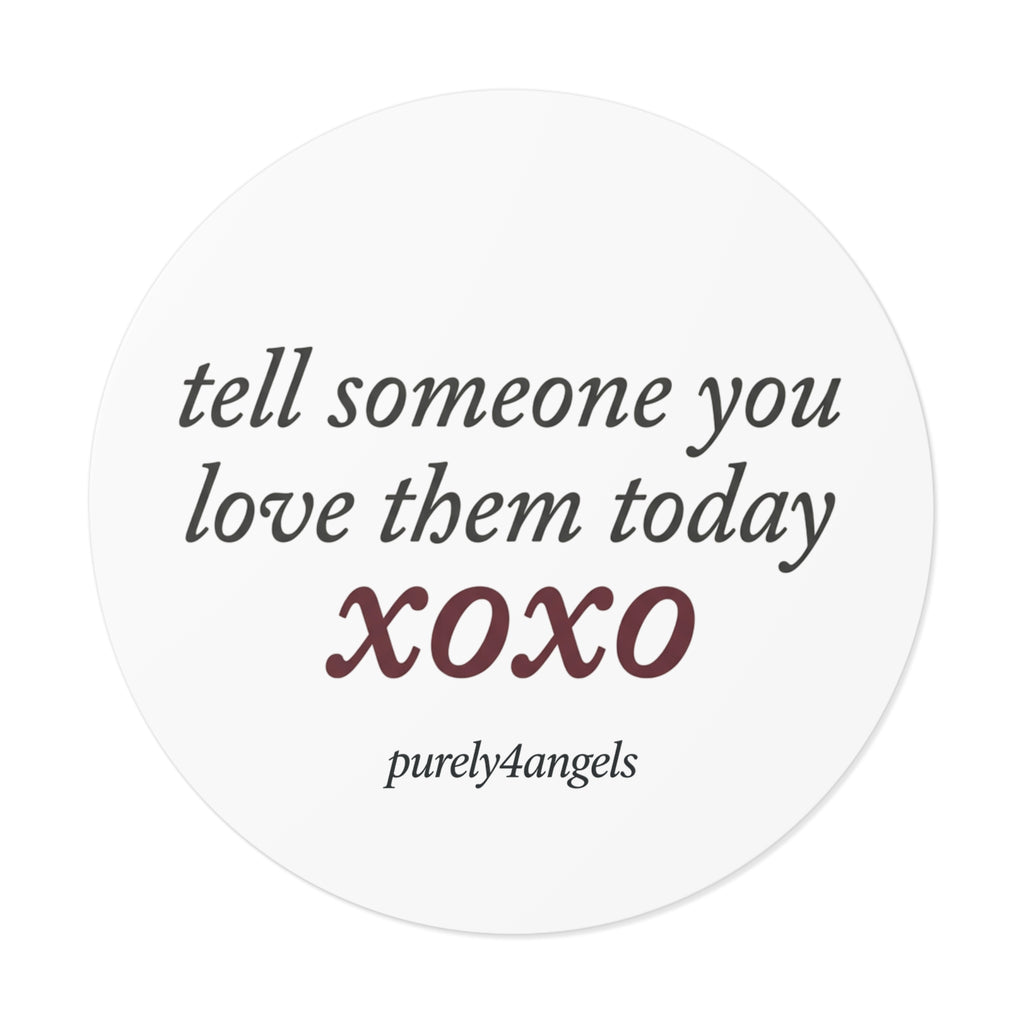 'xoxo' Vinyl Sticker
