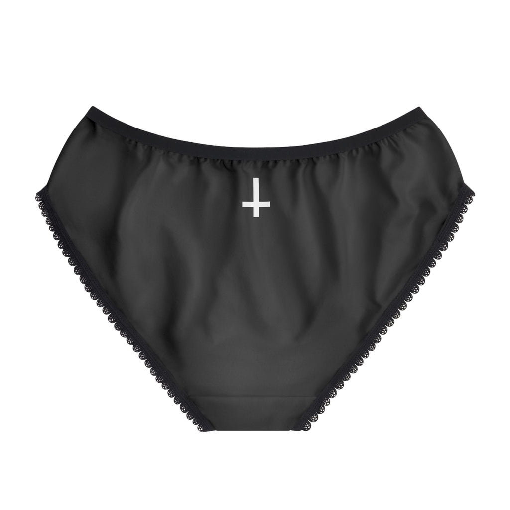 Cross Lace Trim Panty