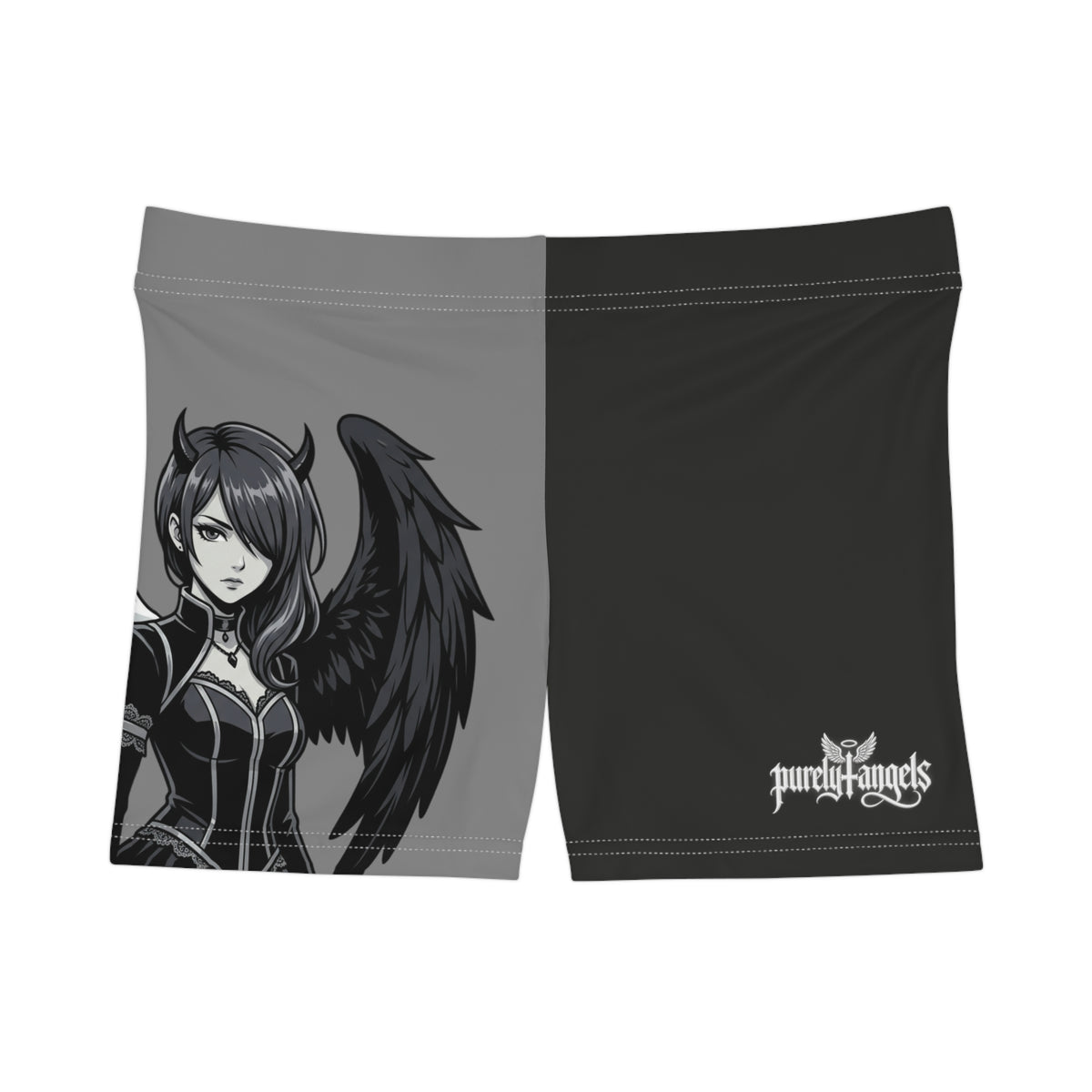 Devilish Baby Graphic Women's Shorts